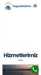 Mobile Screenshot of bogazdatekne.com