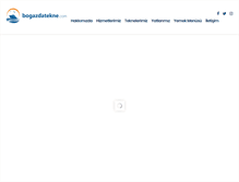 Tablet Screenshot of bogazdatekne.com